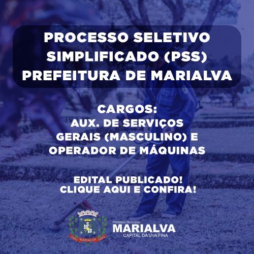 Assessoria de Comunicação da Prefeitura de Marialva